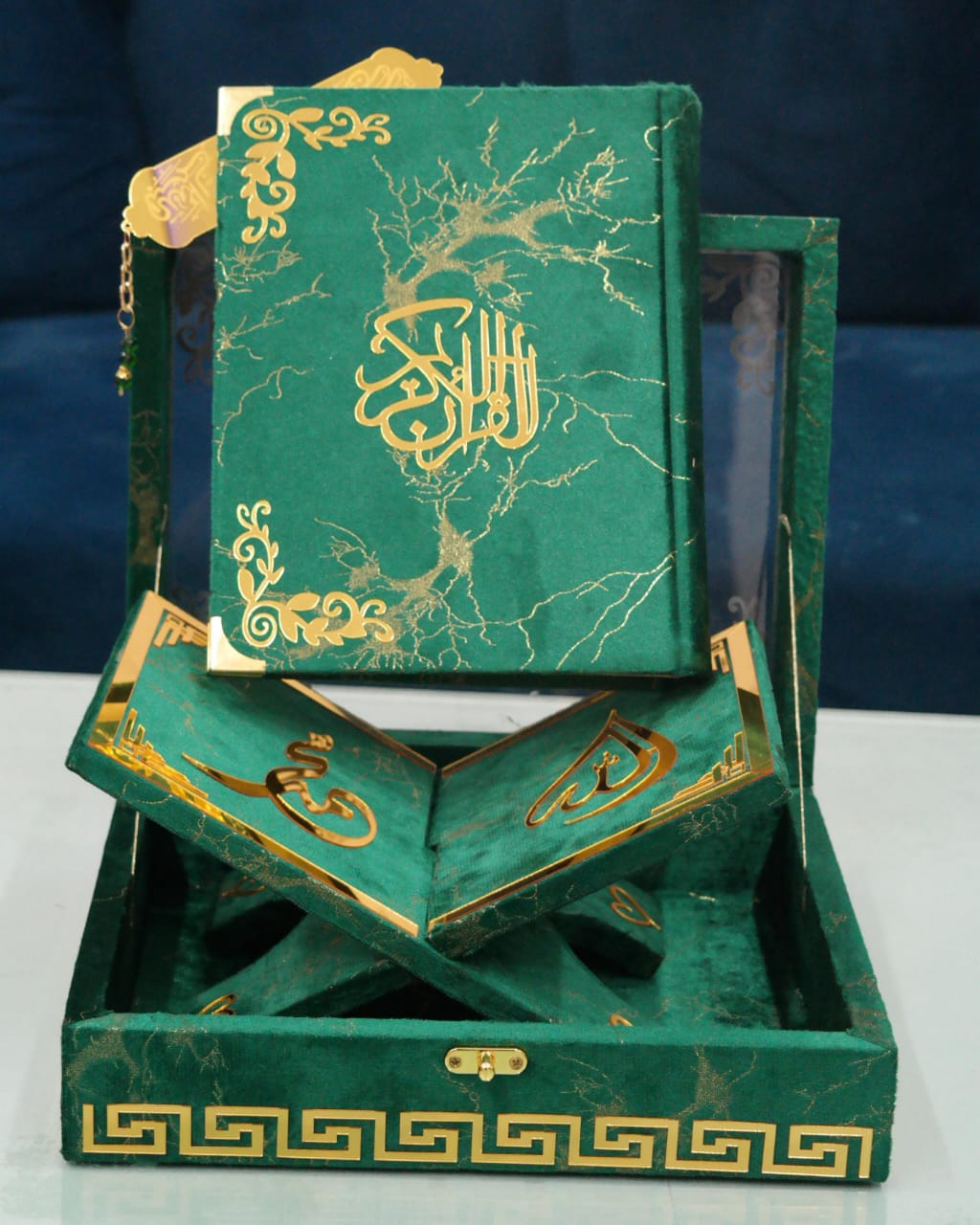 QURAN E PAK WITH TRANSLATION GREEN COLOR