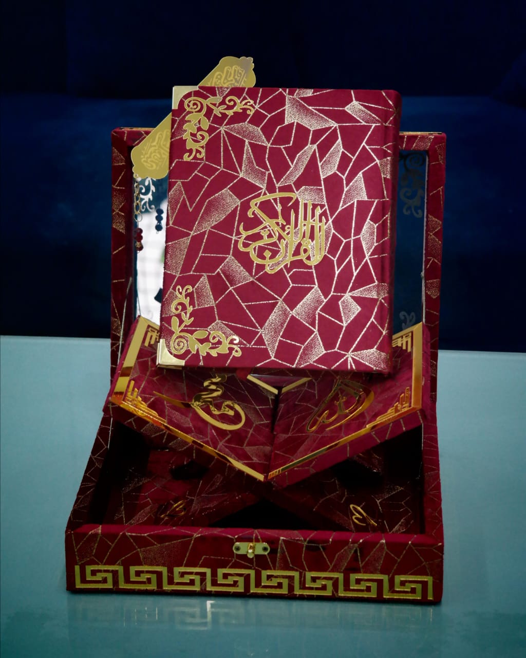 QURAN E PAK WITH TRANSLATION MAROON COLOR